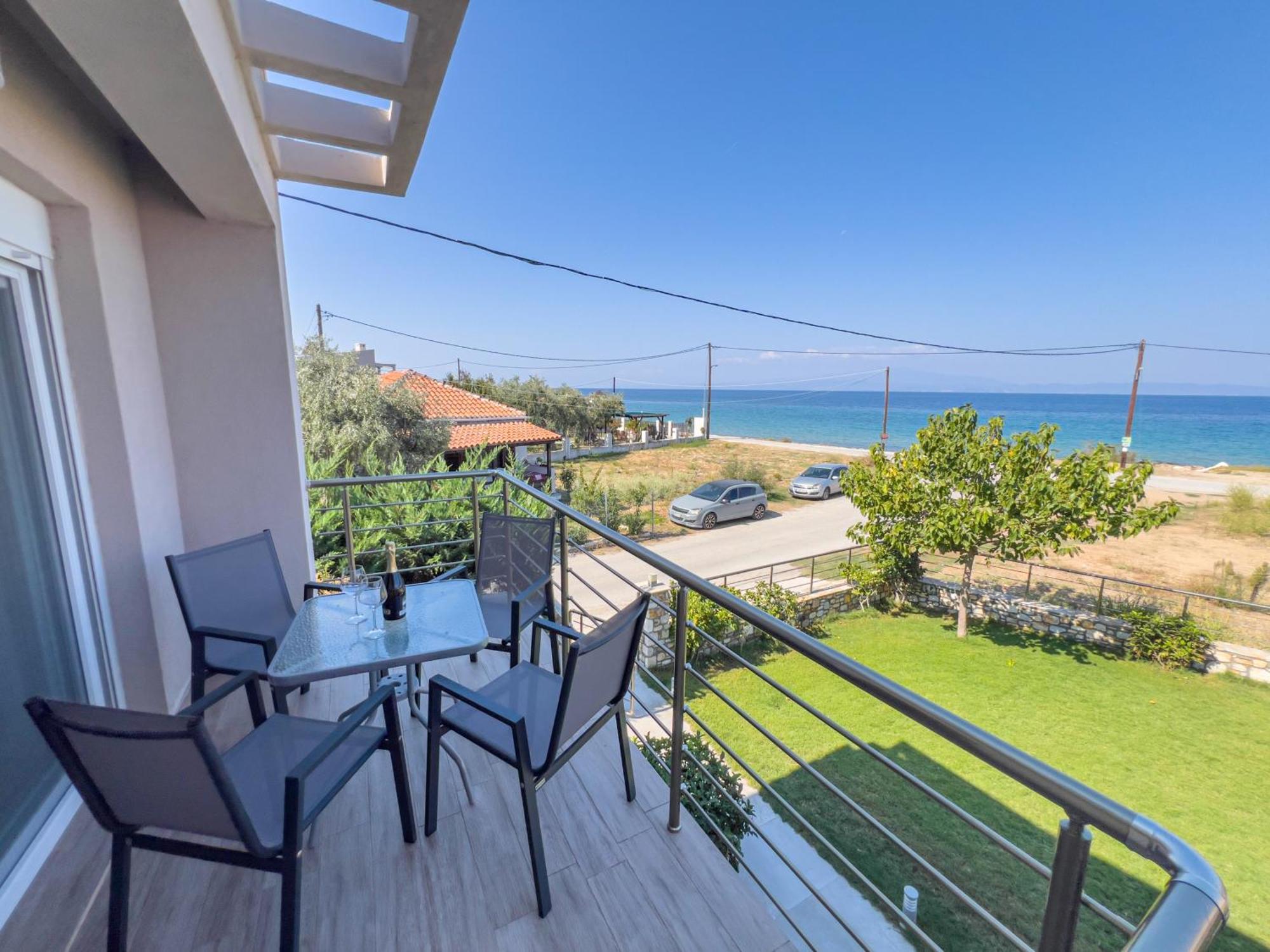 Yalos Beach Maisonettes Skala Sotiros Extérieur photo