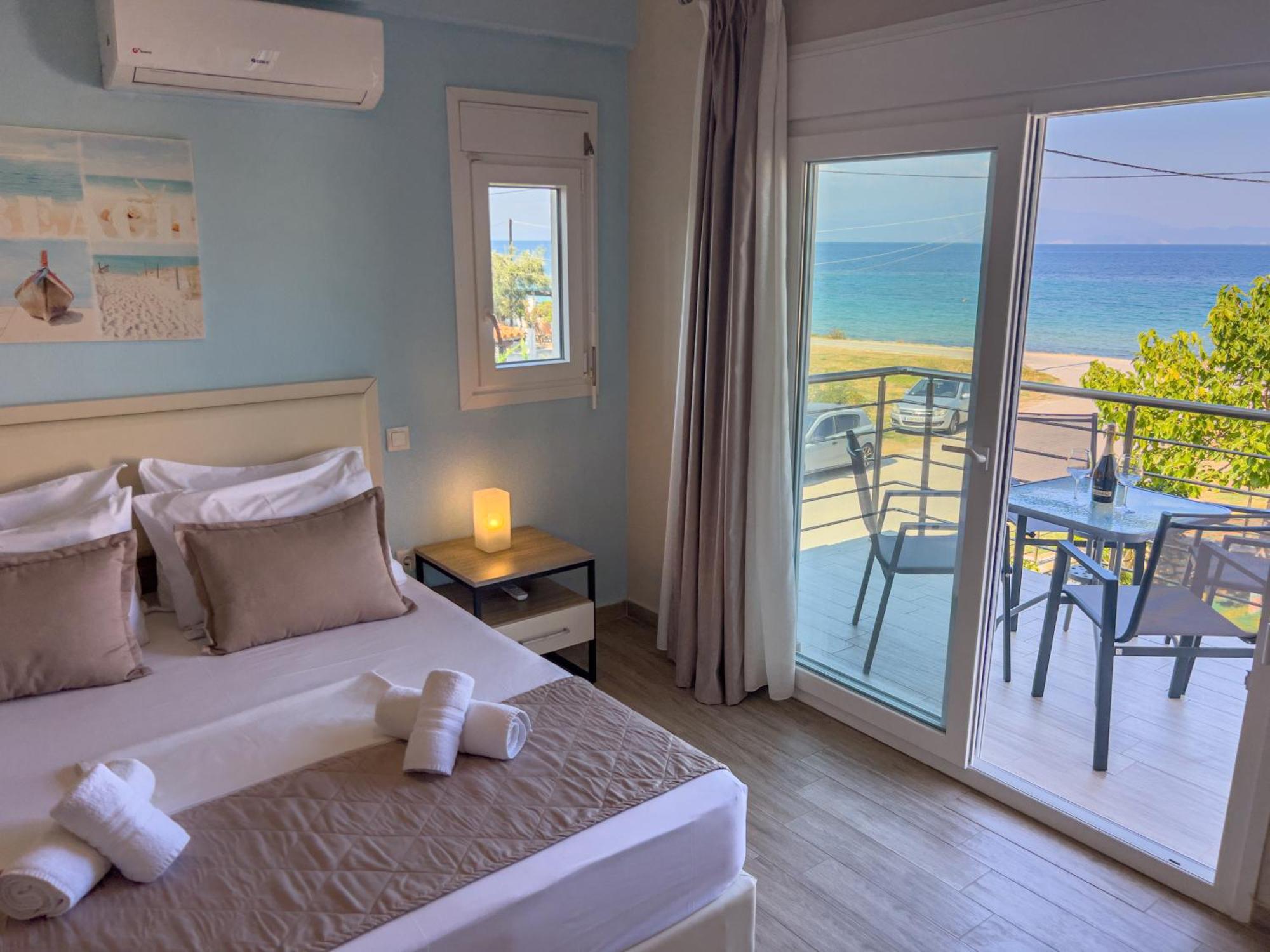 Yalos Beach Maisonettes Skala Sotiros Extérieur photo