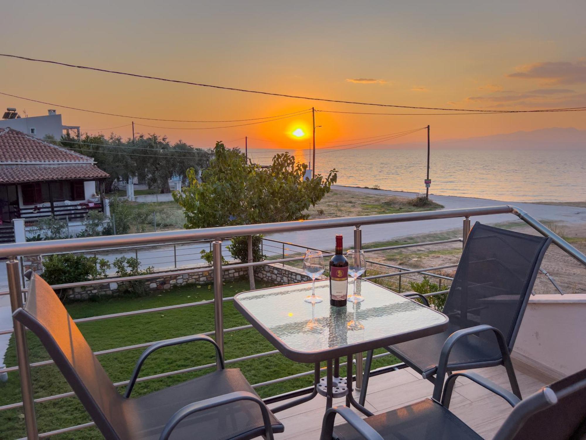 Yalos Beach Maisonettes Skala Sotiros Extérieur photo
