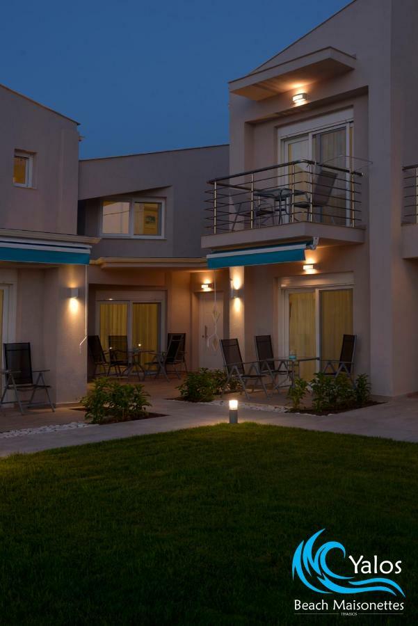Yalos Beach Maisonettes Skala Sotiros Extérieur photo