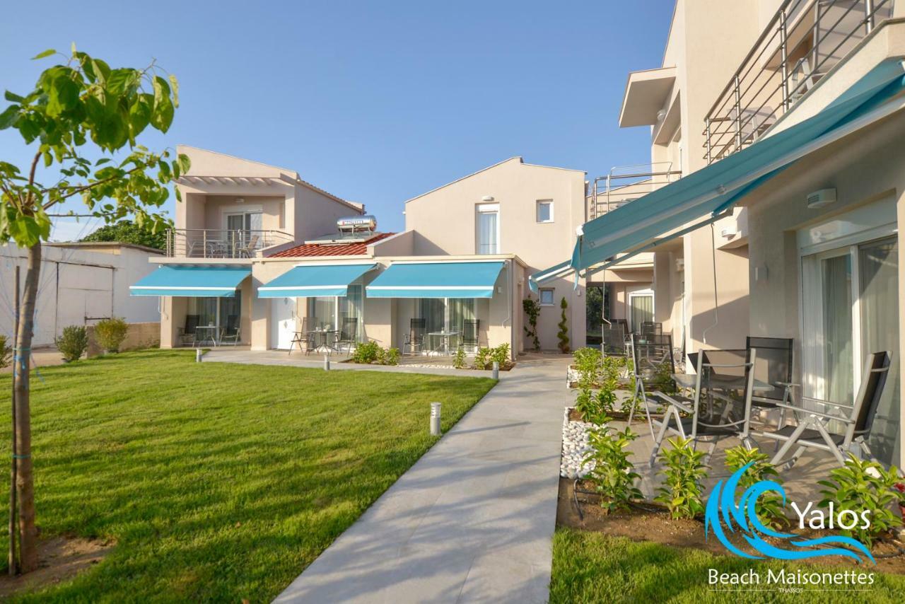 Yalos Beach Maisonettes Skala Sotiros Extérieur photo