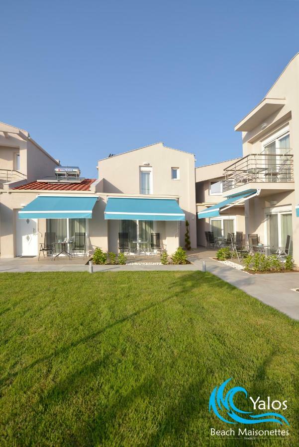 Yalos Beach Maisonettes Skala Sotiros Extérieur photo