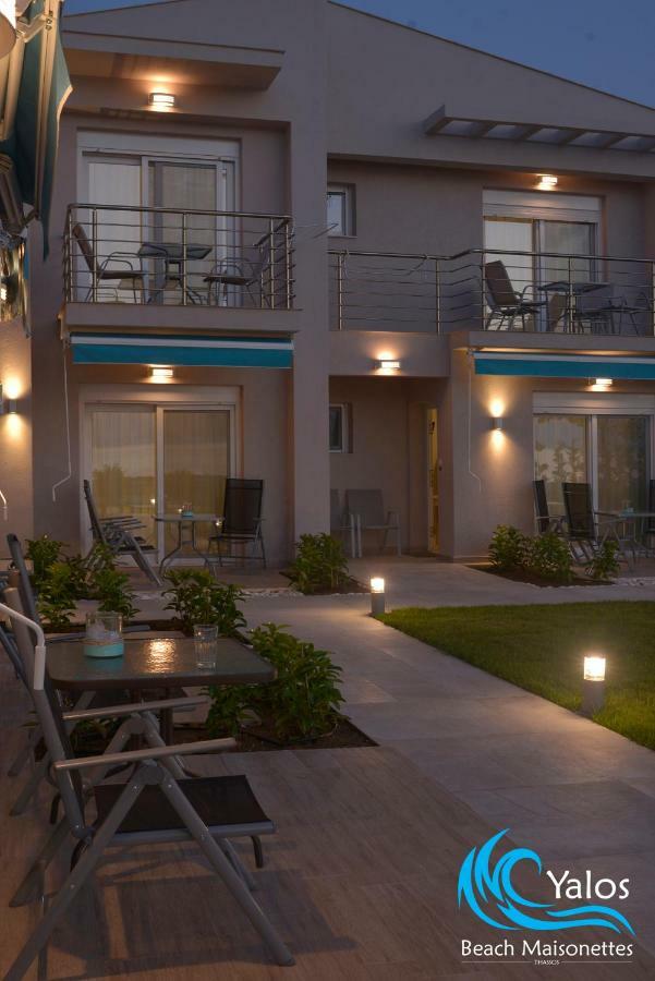 Yalos Beach Maisonettes Skala Sotiros Extérieur photo